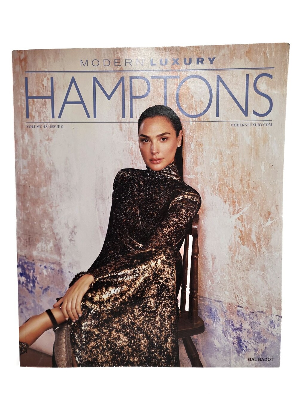 Modern Luxury Hamptons Magazine Featuring Actress Gal Gadot Volume 48 Issue 9